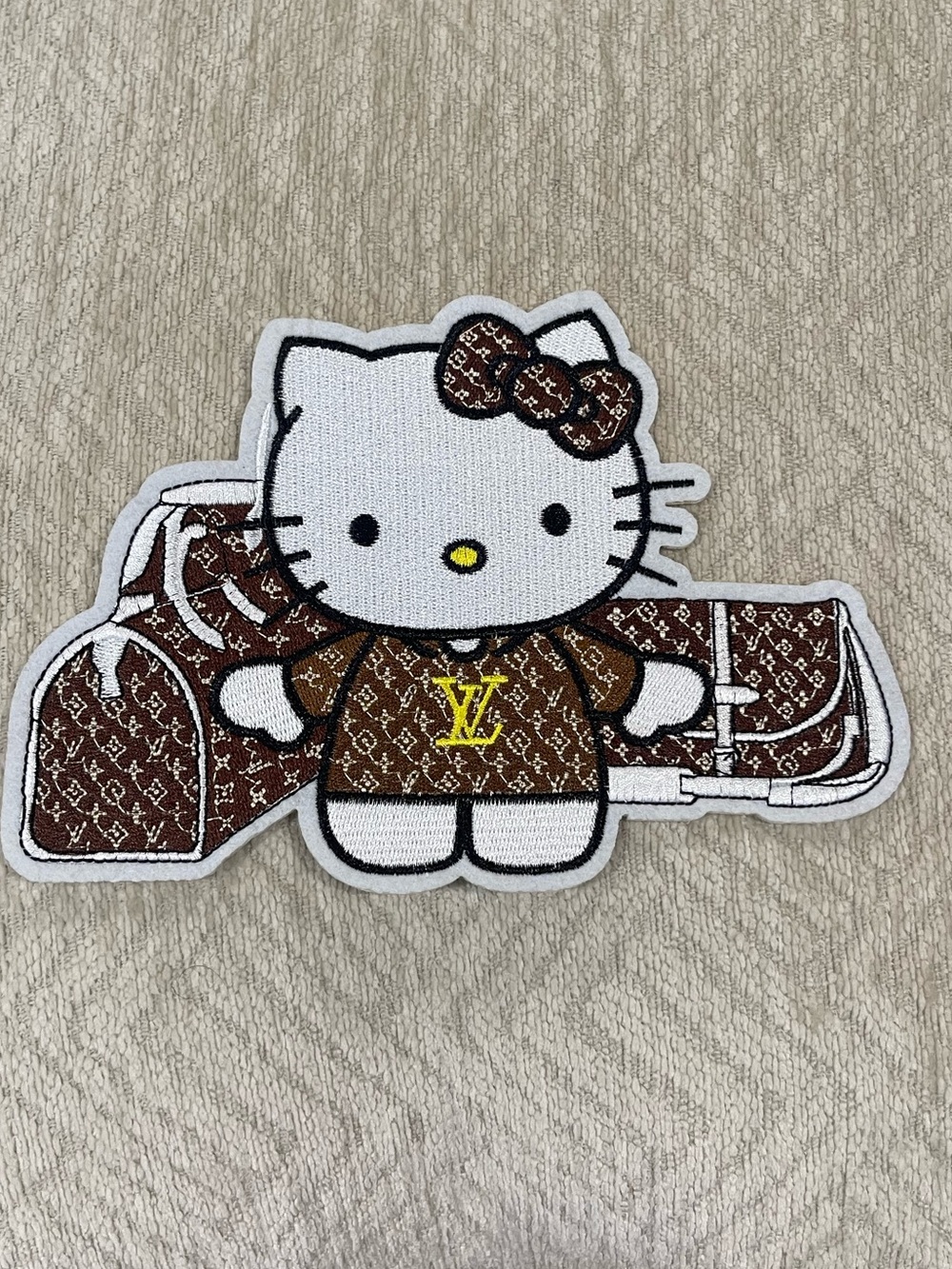 Hello Kitty LV Iron on Patch